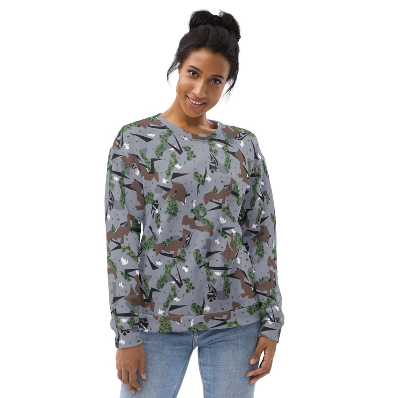 Karst Mountain Serbian Montenegro CAMO Unisex Sweatshirt