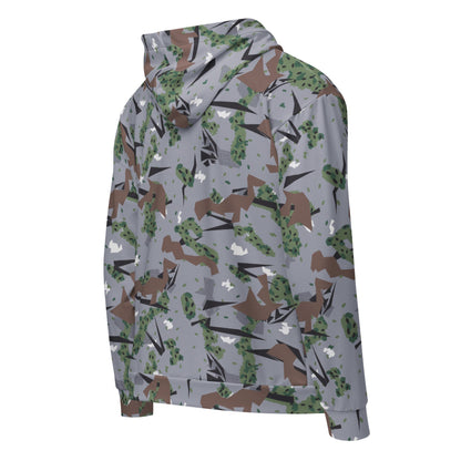 Serbian Montenegro Karst Mountain CAMO Unisex zip hoodie Zip Hoodies