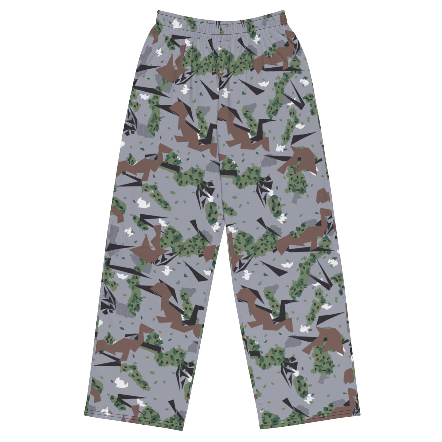 Serbian Montenegro Karst Mountain CAMO wide leg pants 2XS Wide Pants