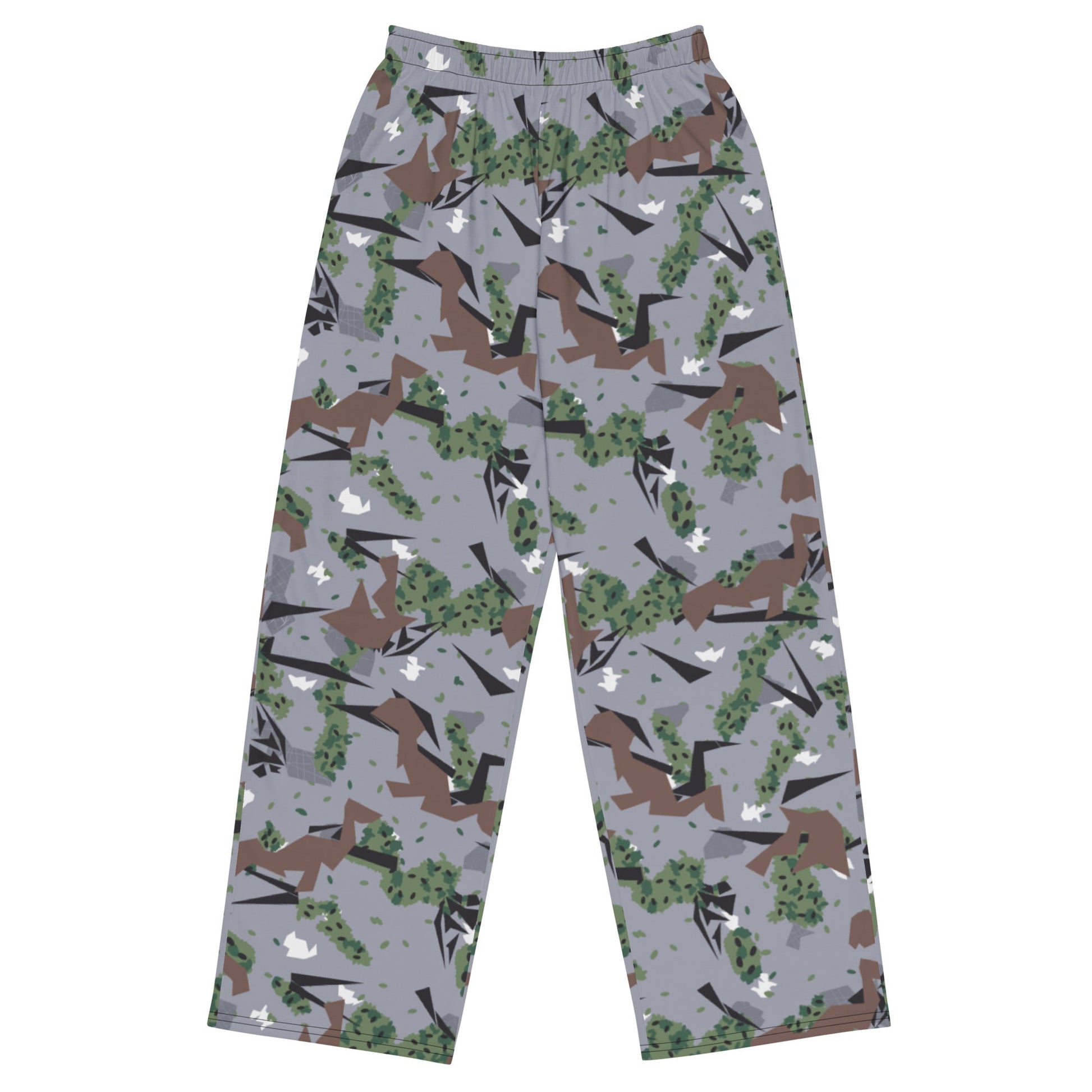 Serbian Montenegro Karst Mountain CAMO wide leg pants 2XS Wide Pants