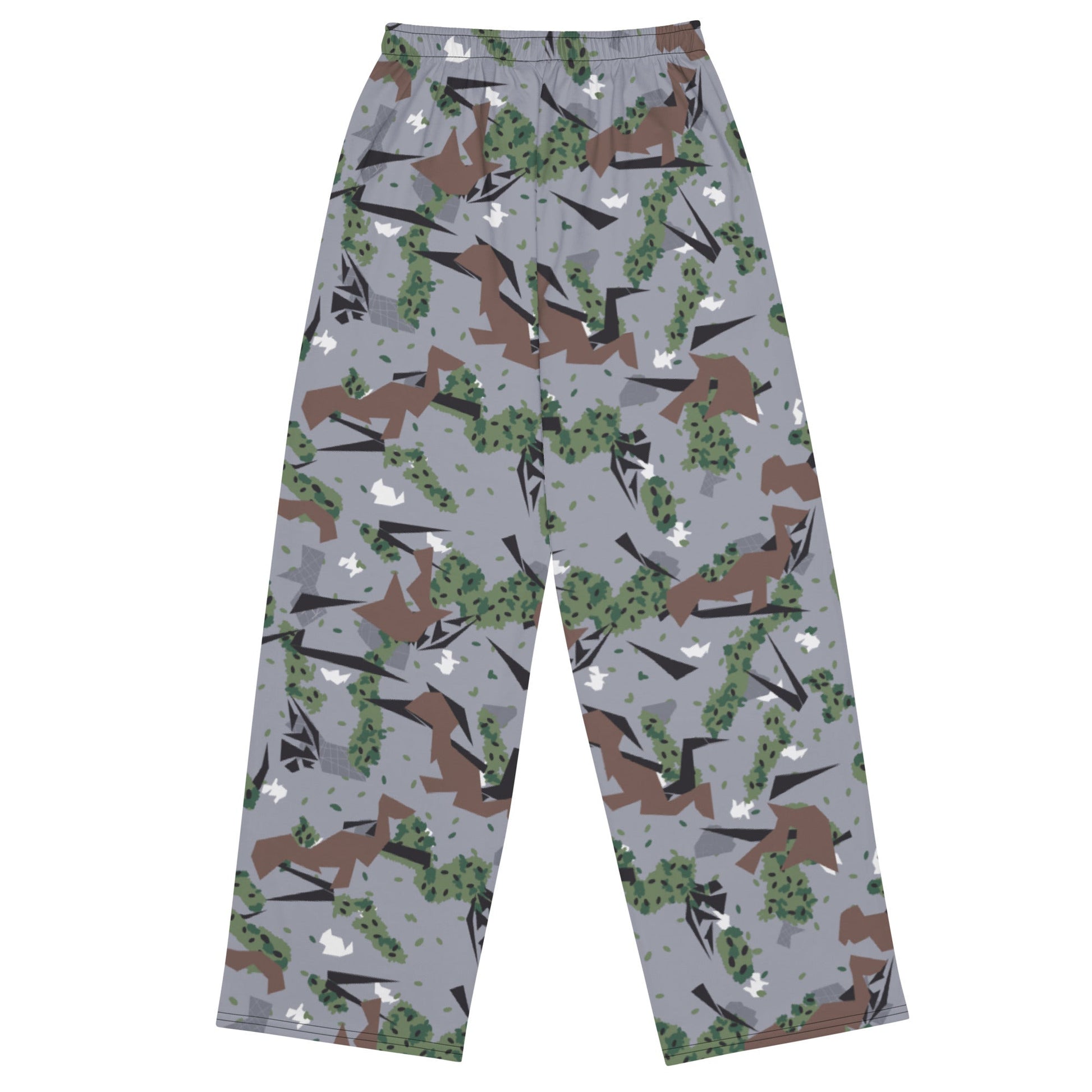 Serbian Montenegro Karst Mountain CAMO wide leg pants Wide Pants