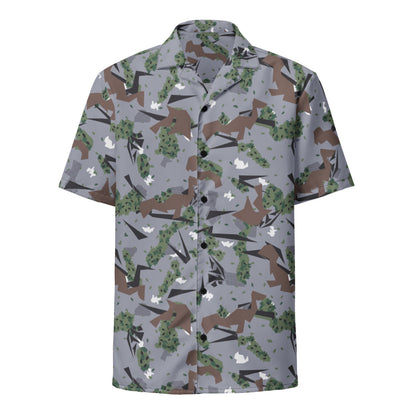 Serbian Montenegro Karst CAMO Unisex button shirt - Button Shirt