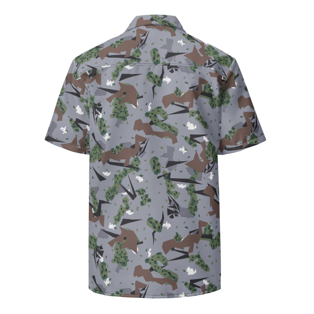 Serbian Montenegro Karst CAMO Unisex button shirt - Button Shirt