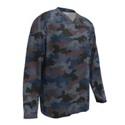 Oak Leaf Serbian Urban CAMO Unisex Hockey Fan Jersey