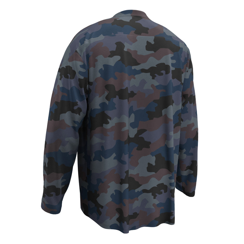 Oak Leaf Serbian Urban CAMO Unisex Hockey Fan Jersey