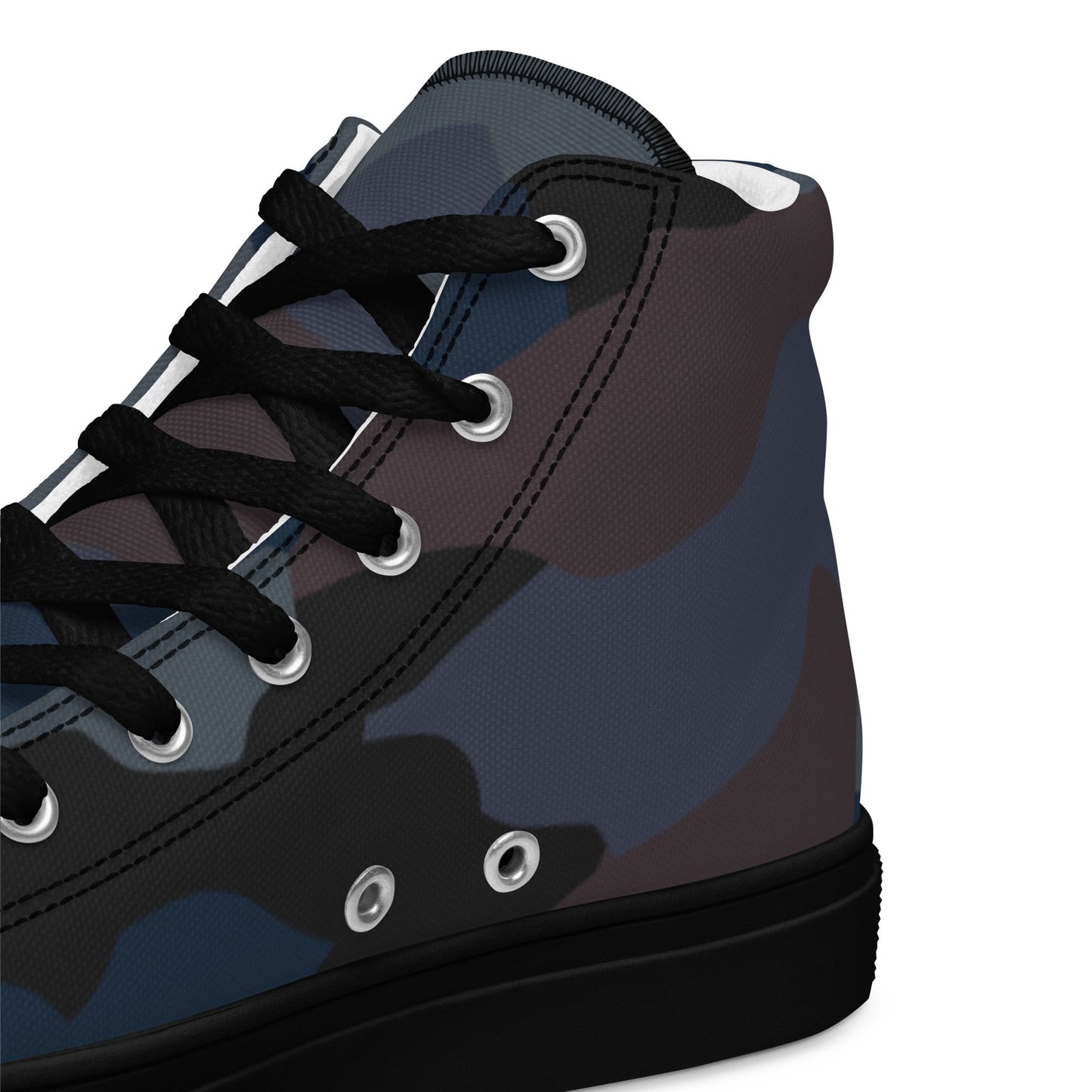 Serbian Oak Leaf Urban CAMO Mens High-Top Canvas Shoes