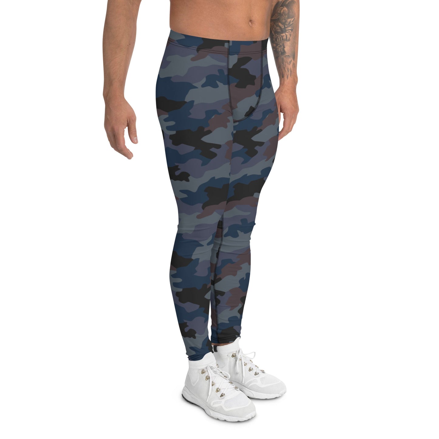 Serbian Oak Leaf Urban CAMO Mens Leggings