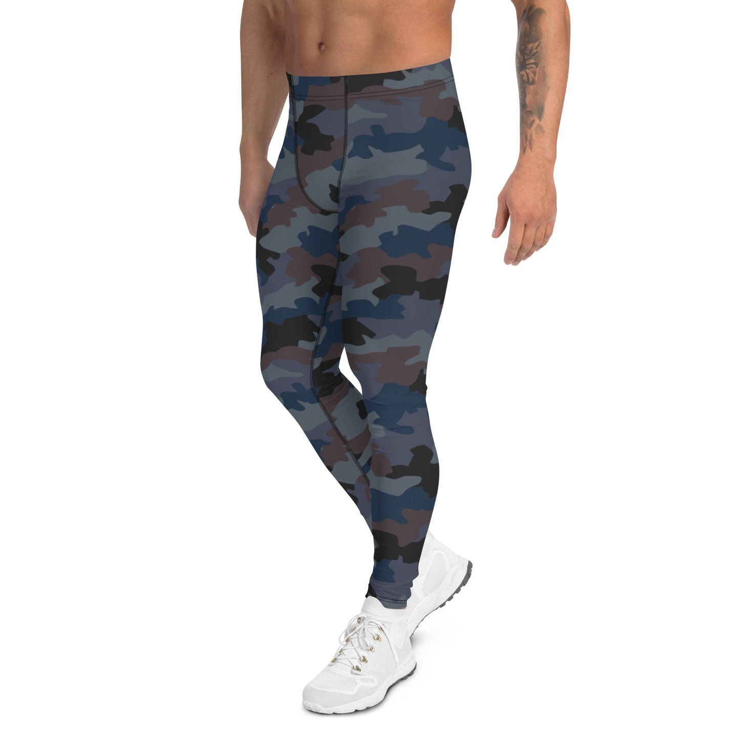 Serbian Oak Leaf Urban CAMO Mens Leggings