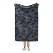 Oak Leaf Serbian Urban CAMO Sherpa Blanket - 37″×57″