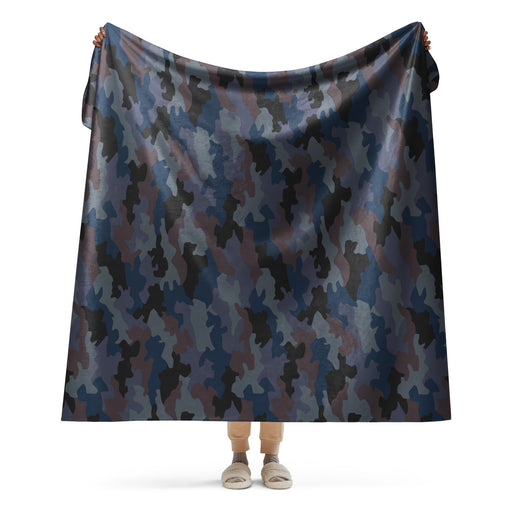 Oak Leaf Serbian Urban CAMO Sherpa Blanket - 60″×80″