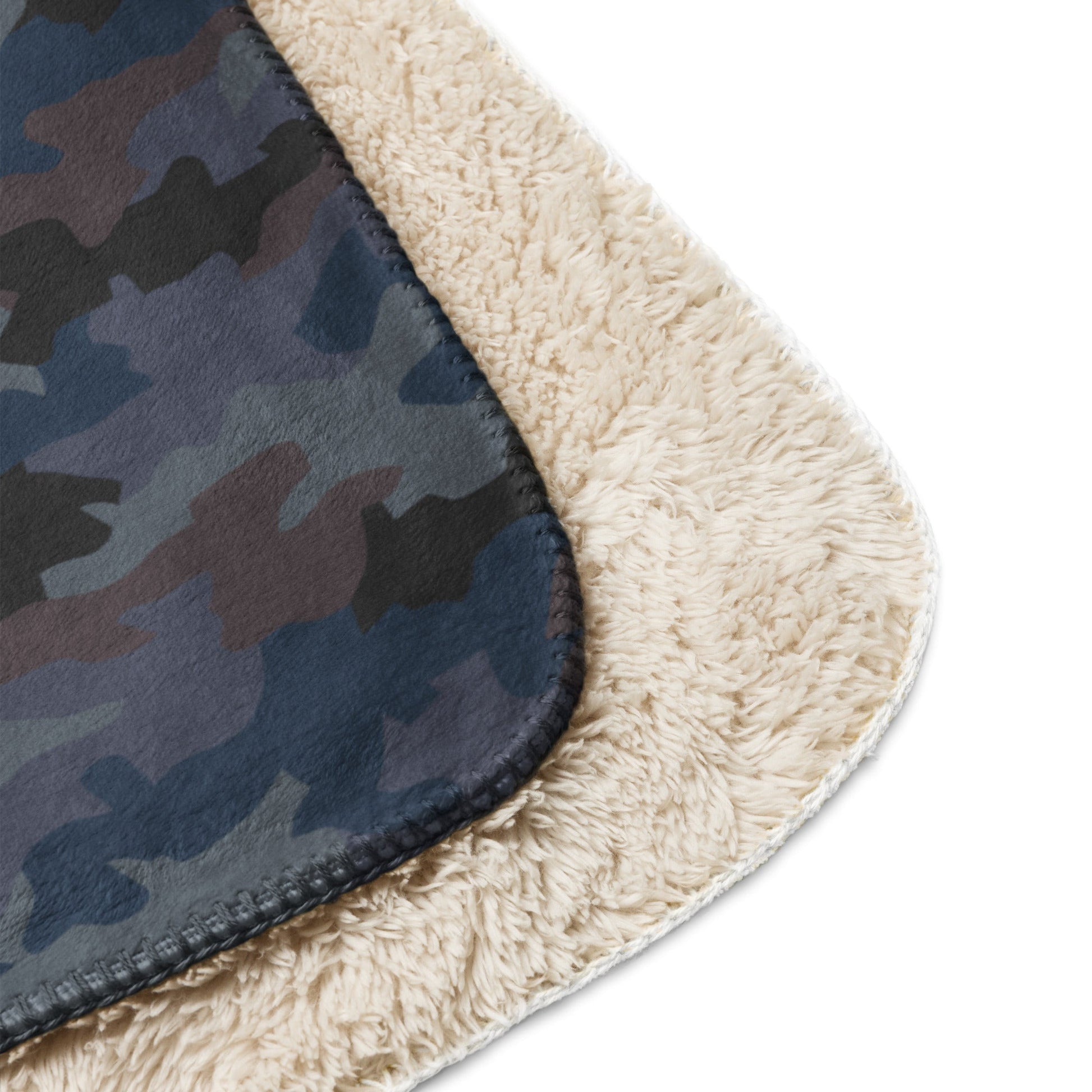 Serbian Oak Leaf Urban CAMO Sherpa Blanket