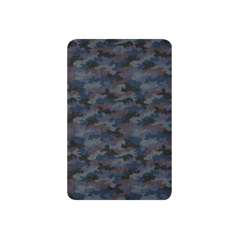 Oak Leaf Serbian Urban CAMO Sherpa Blanket