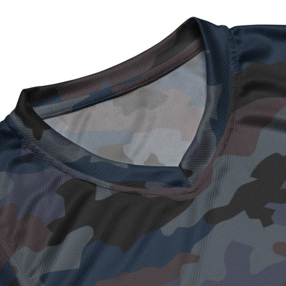 Serbian Oak Leaf Urban CAMO Unisex Basketball Jersey