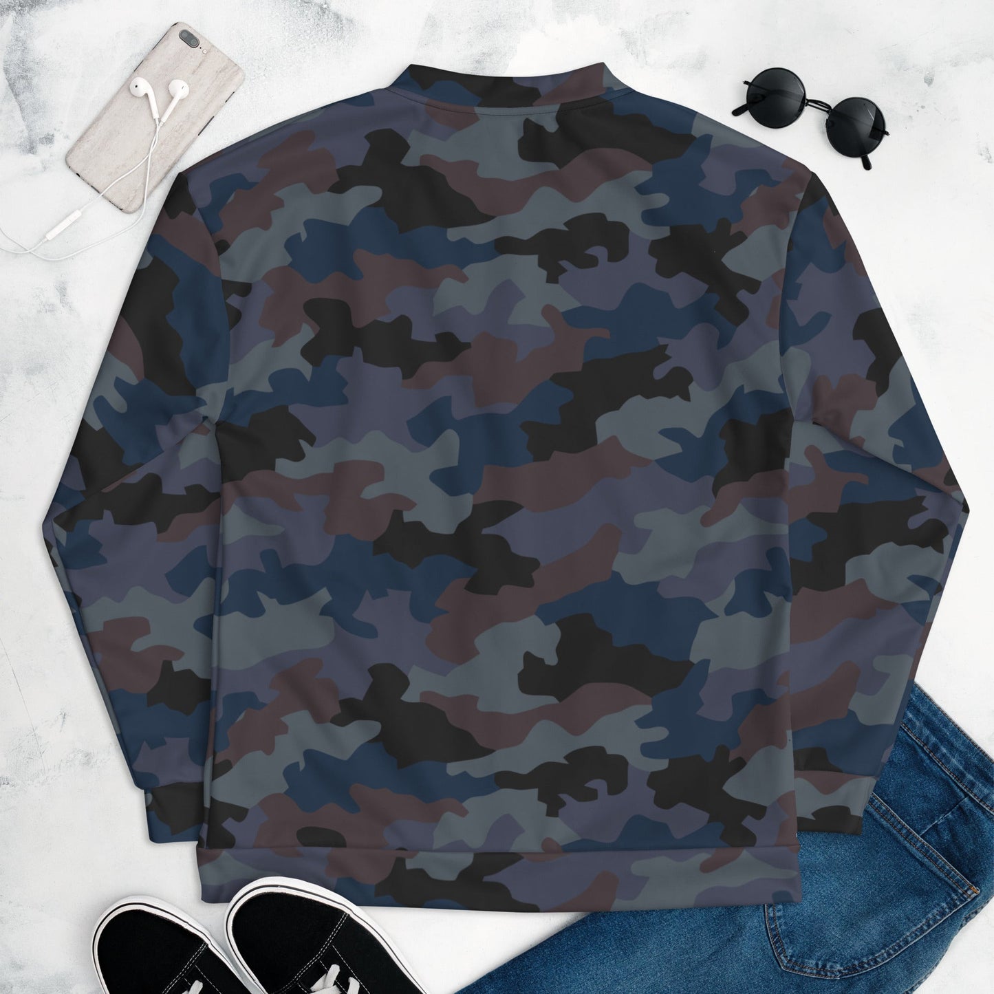 Serbian Oak Leaf Urban CAMO Unisex Bomber Jacket