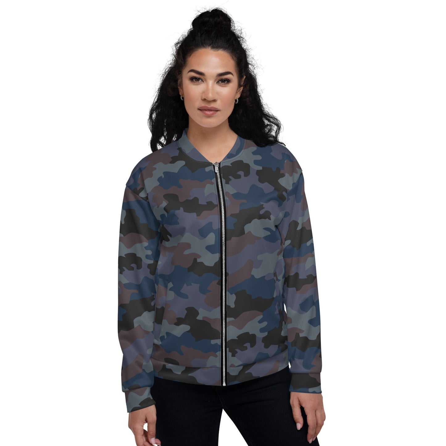 Serbian Oak Leaf Urban CAMO Unisex Bomber Jacket