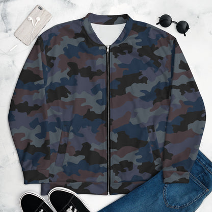 Serbian Oak Leaf Urban CAMO Unisex Bomber Jacket - XS