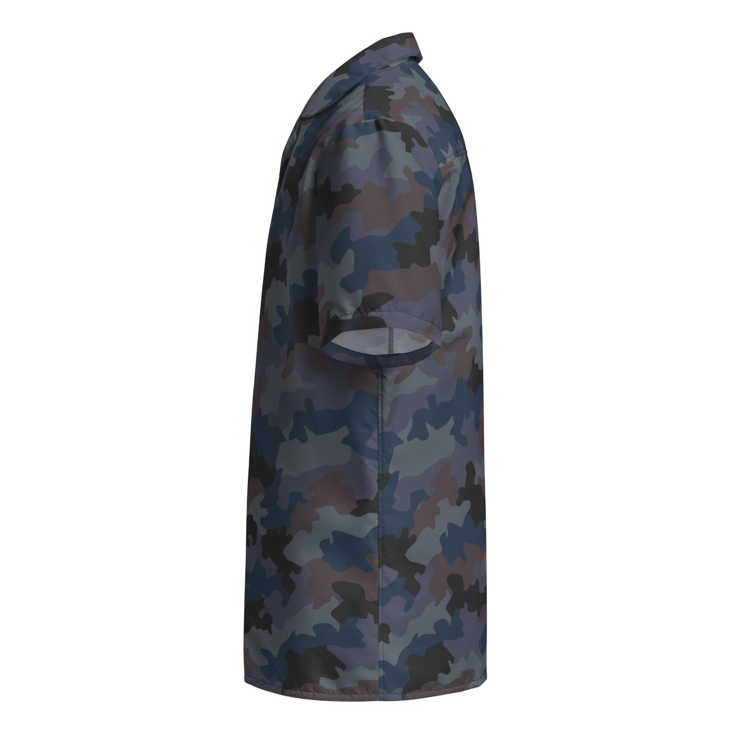 Serbian Oak Leaf Urban CAMO Unisex Short-Sleeve Button Shirt