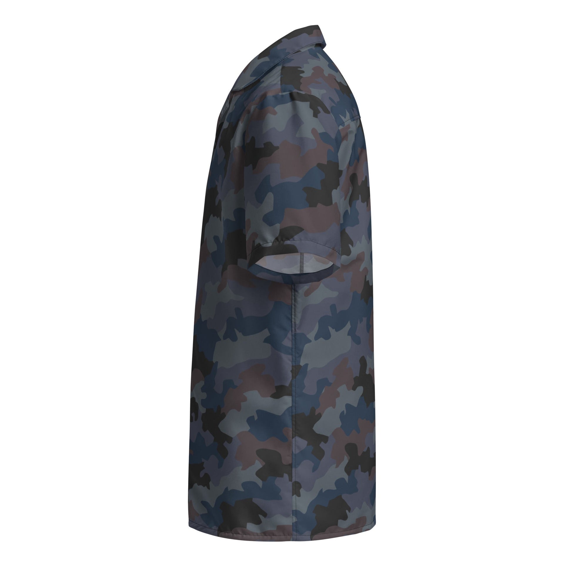 Serbian Oak Leaf Urban CAMO Unisex Short-Sleeve Button Shirt