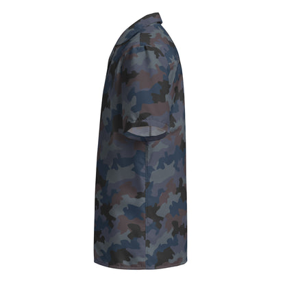Serbian Oak Leaf Urban CAMO Unisex Short-Sleeve Button Shirt