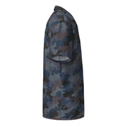 Oak Leaf Serbian Urban CAMO Unisex Short-Sleeve Button Shirt - Button-Up