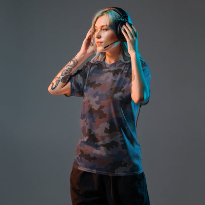 Serbian Oak Leaf Urban CAMO Unisex Sports Jersey