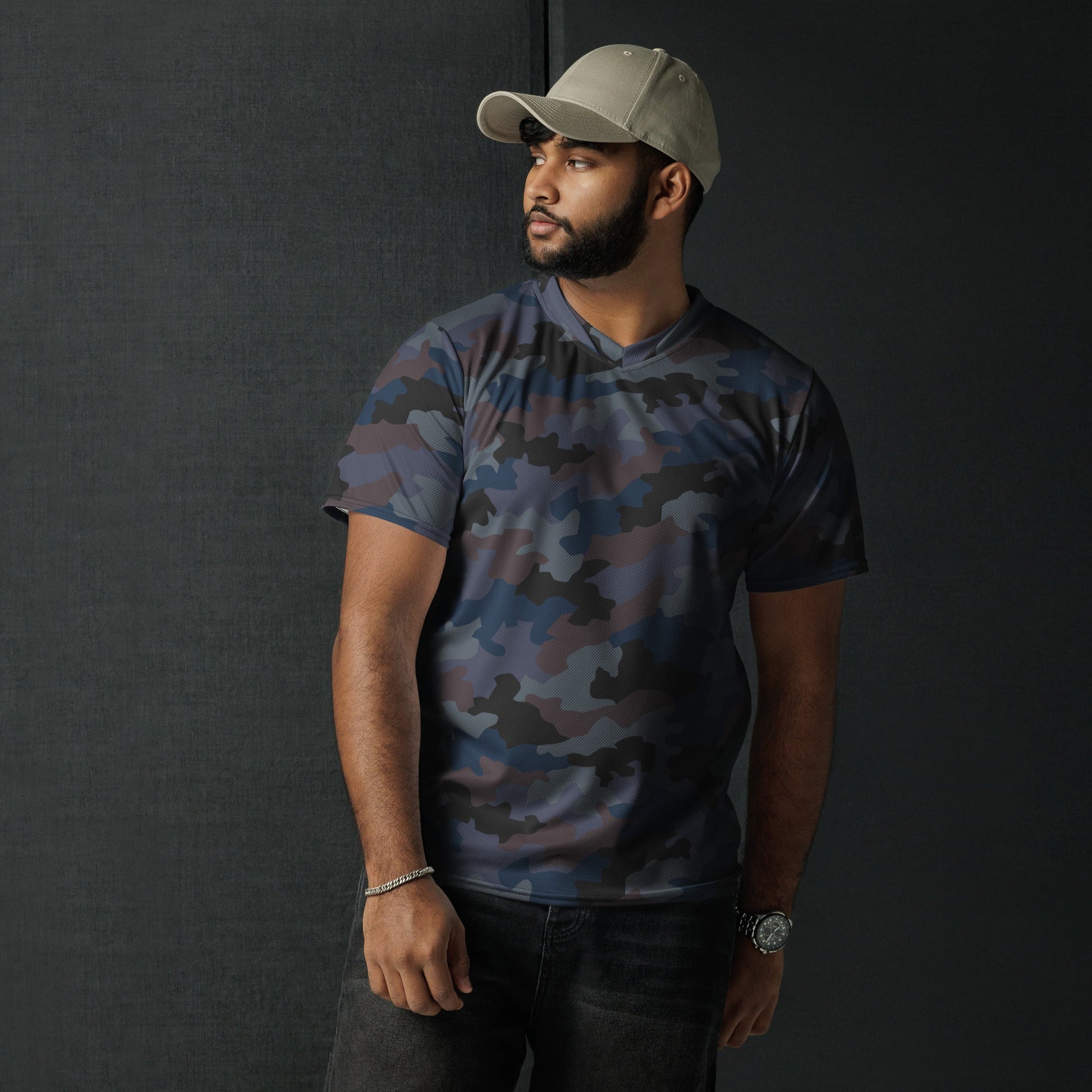 Serbian Oak Leaf Urban CAMO Unisex Sports Jersey