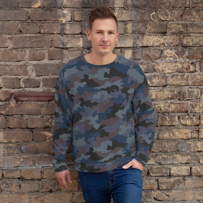 Serbian Oak Leaf Urban CAMO Unisex Sweatshirt - XS