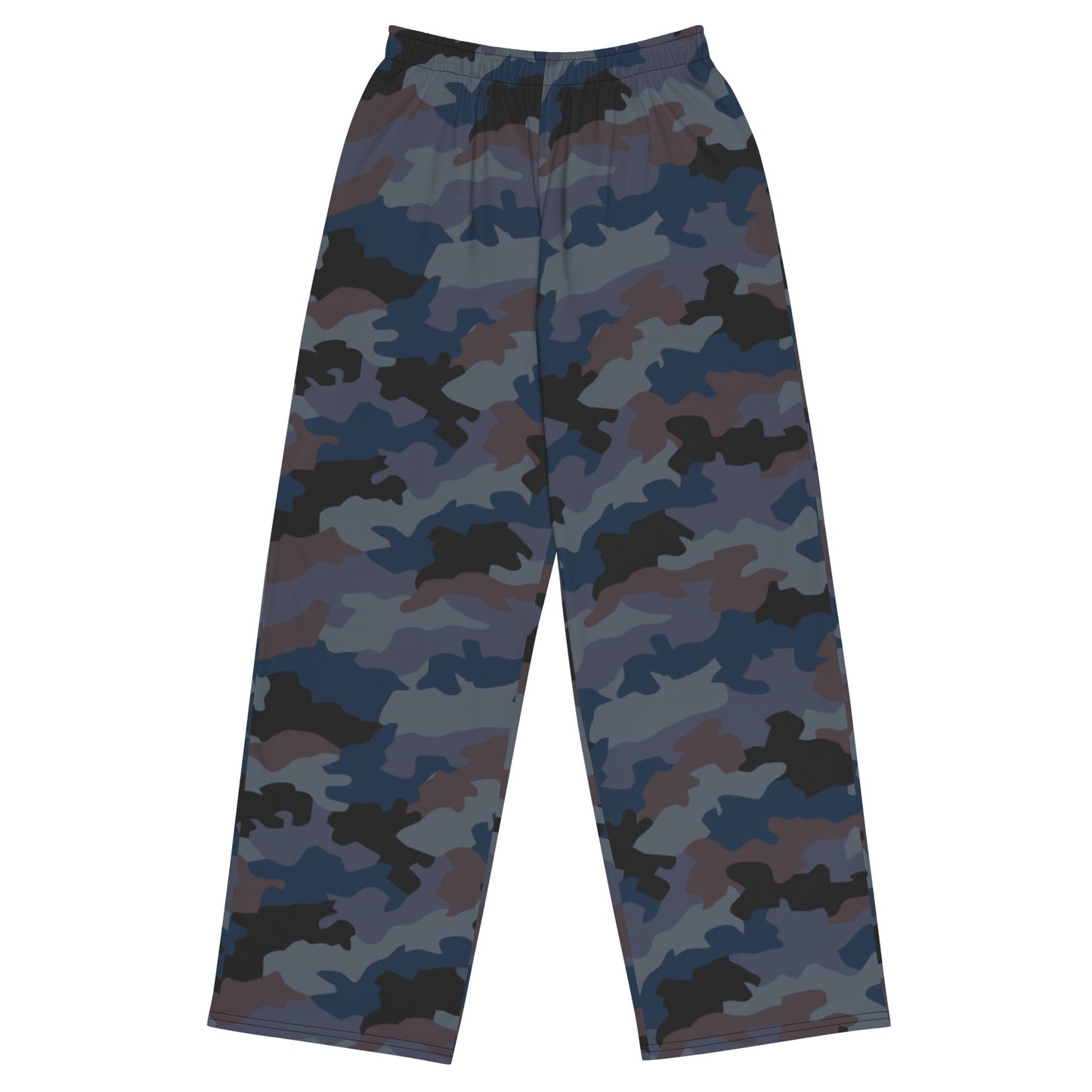 Serbian Oak Leaf Urban CAMO Unisex Wide-leg Pants - 2XS - Wide-Leg Leisure