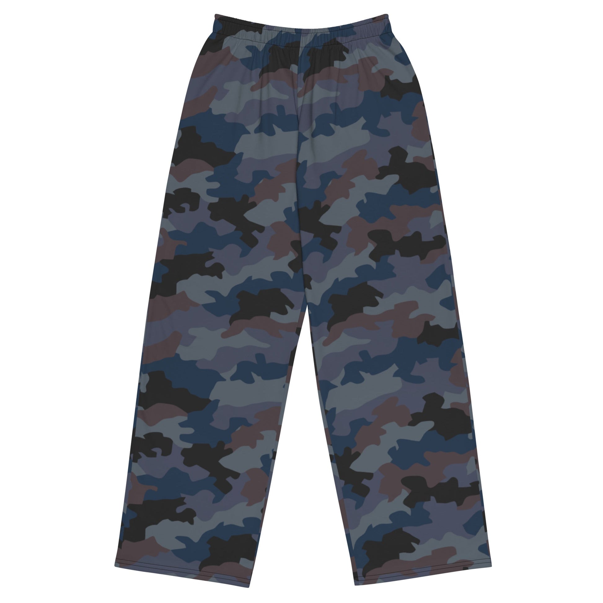 Serbian Oak Leaf Urban CAMO Unisex Wide-leg Pants - 2XS - Wide-Leg Leisure