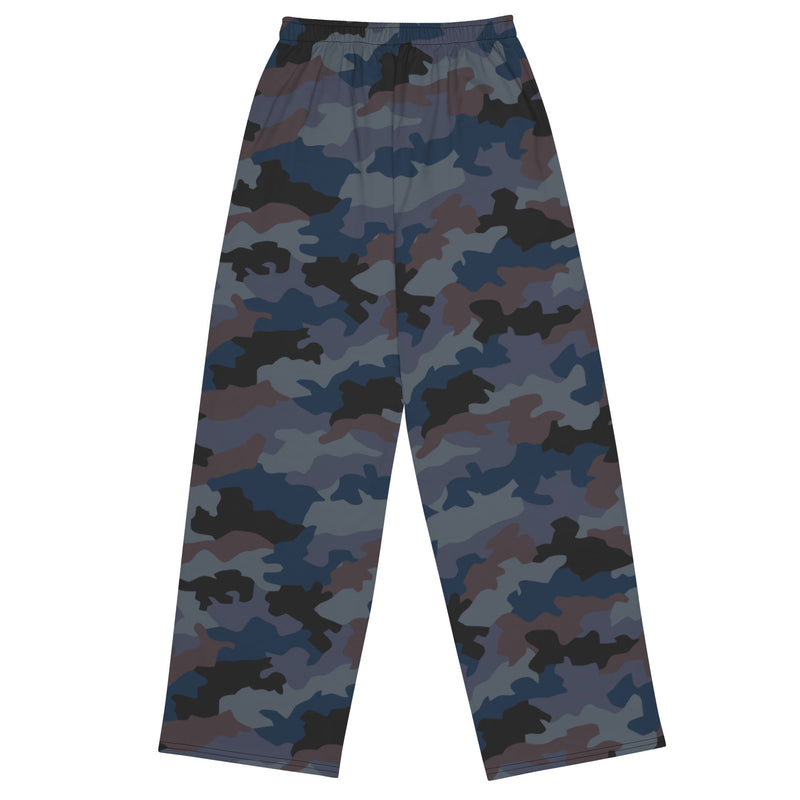 Oak Leaf Serbian Urban CAMO Unisex Wide-leg Pants - Leisure