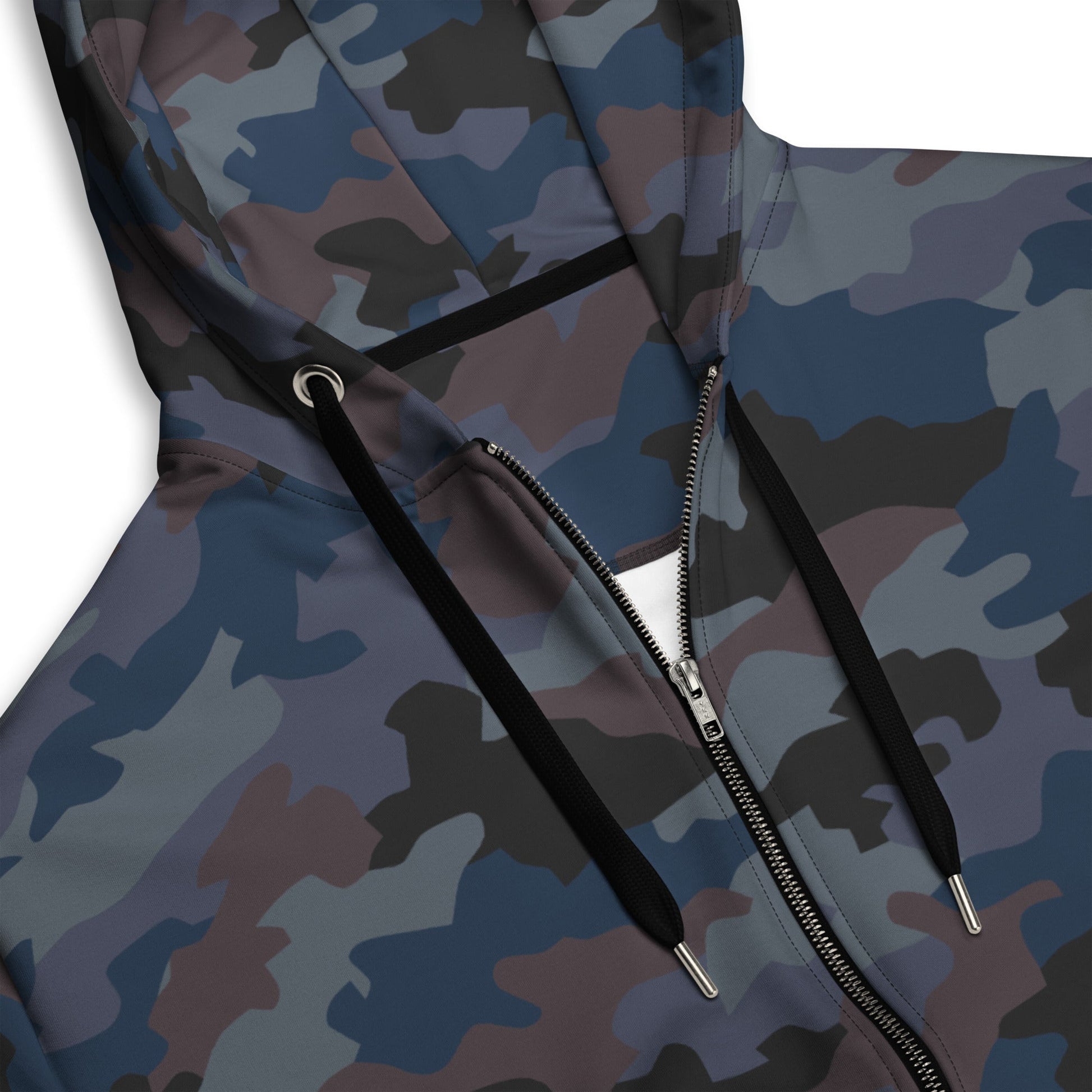 Serbian Oak Leaf Urban CAMO Unisex Zip Hoodie