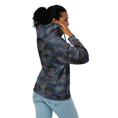 Serbian Oak Leaf Urban CAMO Unisex Zip Hoodie