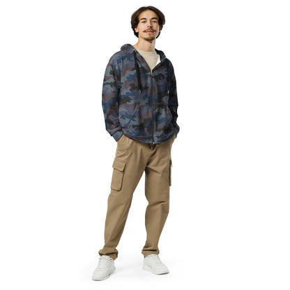 Serbian Oak Leaf Urban CAMO Unisex Zip Hoodie