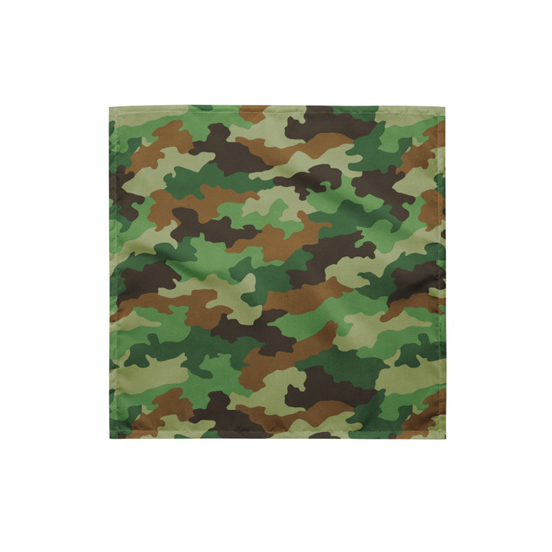 Oak Leaf Serbian Woodland CAMO Bandana - S - Head