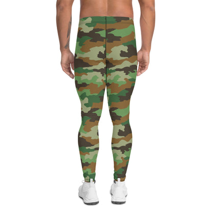 Serbian Oak Leaf Woodland CAMO Mens Leggings