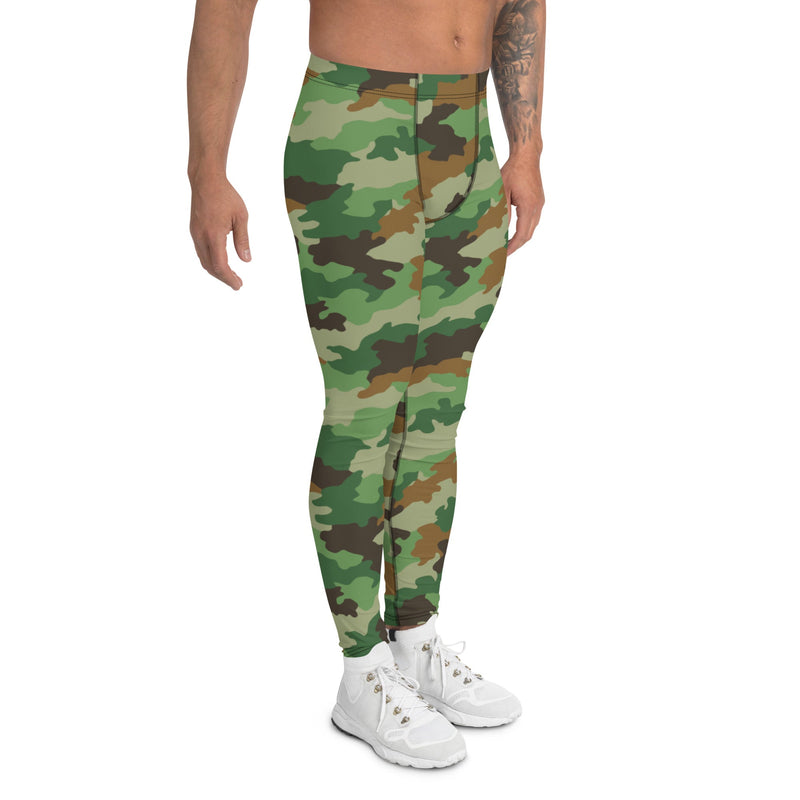 Oak Leaf Serbian Woodland CAMO Mens Leggings - Men