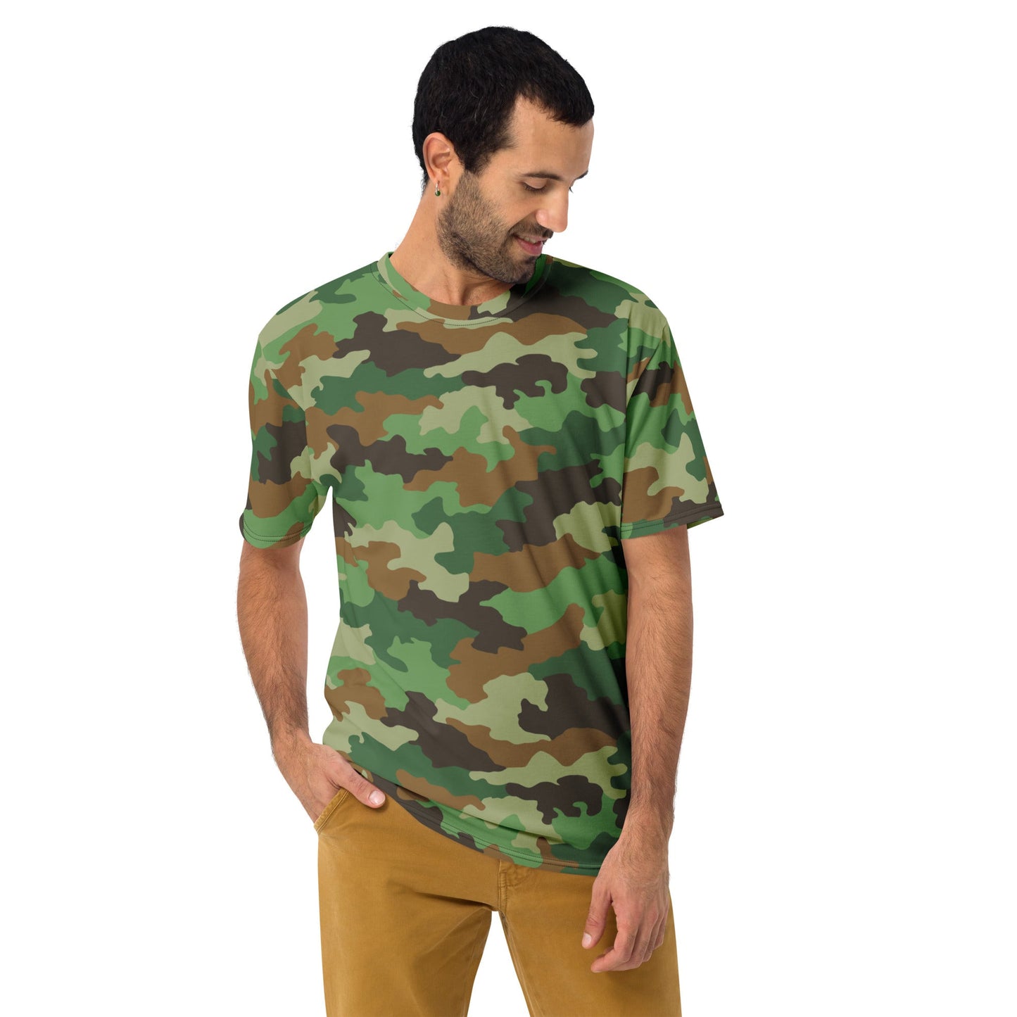 Serbian Oak Leaf Woodland CAMO Mens t-shirt - T-Shirts