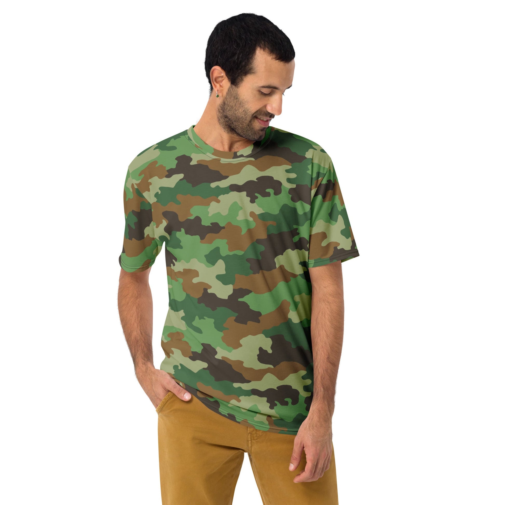 Serbian Oak Leaf Woodland CAMO Mens t-shirt - T-Shirts