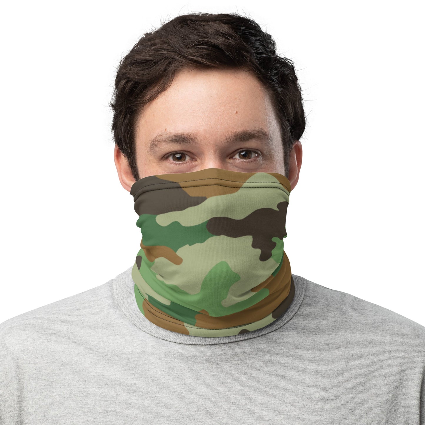 Serbian Oak Leaf Woodland CAMO Neck Gaiter Gaiters