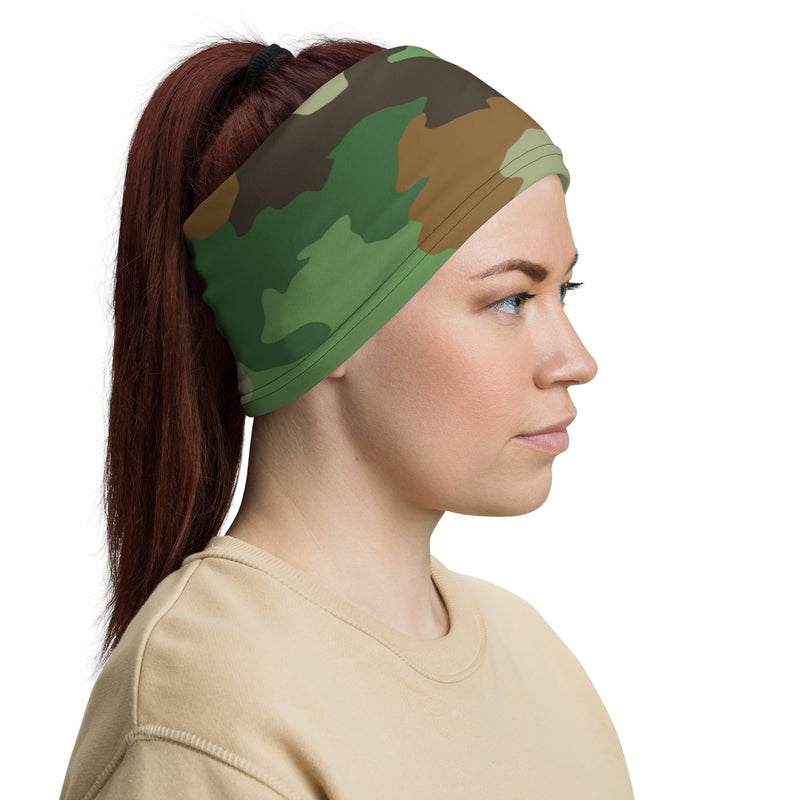 Oak Leaf Serbian Woodland CAMO Neck Gaiter - Head