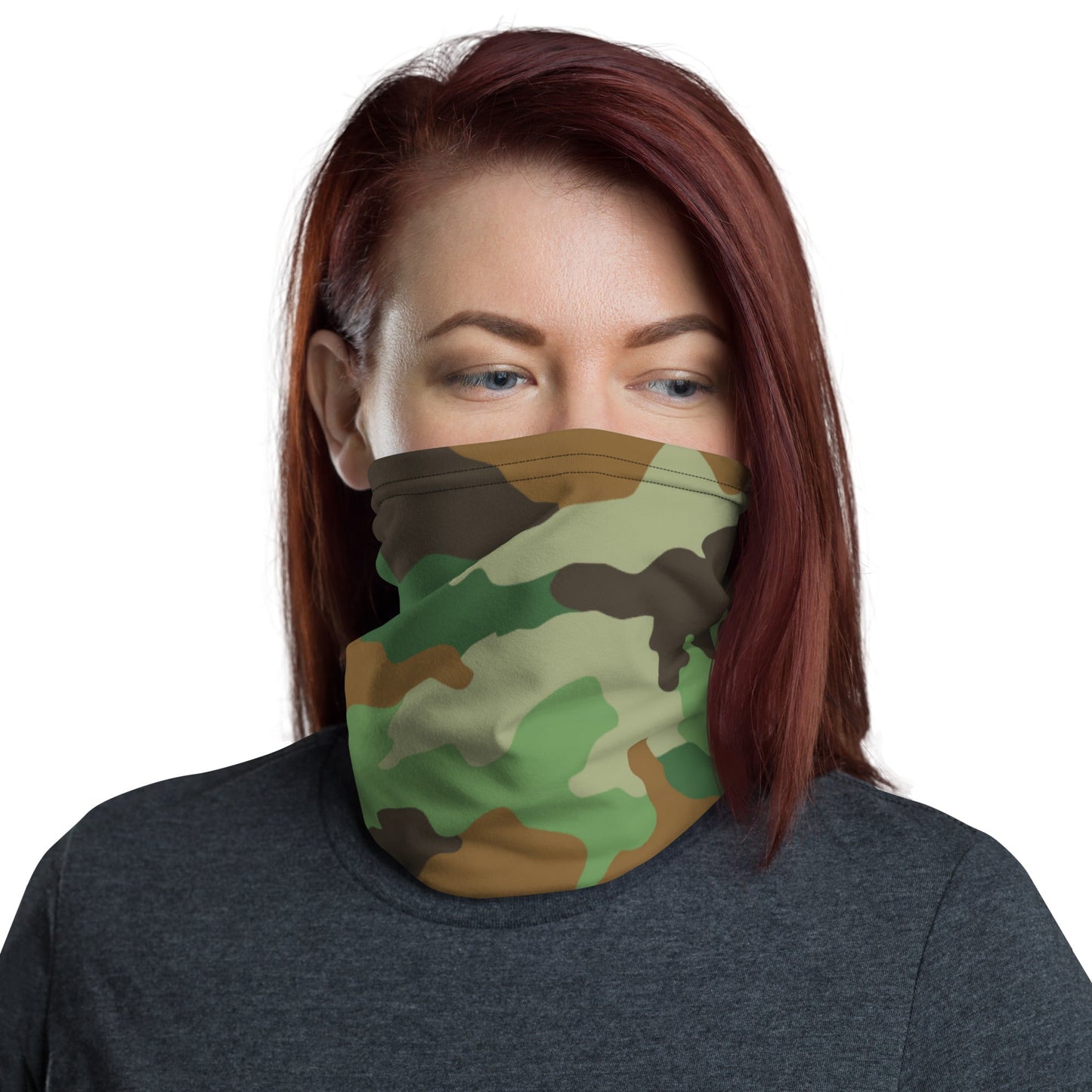 Serbian Oak Leaf Woodland CAMO Neck Gaiter Gaiters