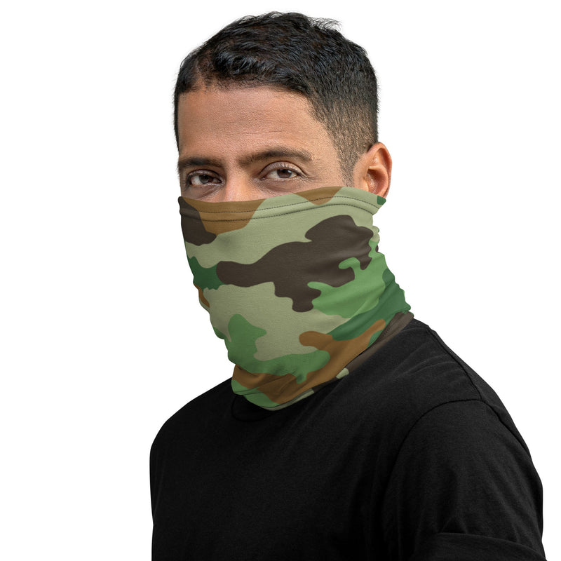 Oak Leaf Serbian Woodland CAMO Neck Gaiter - Head