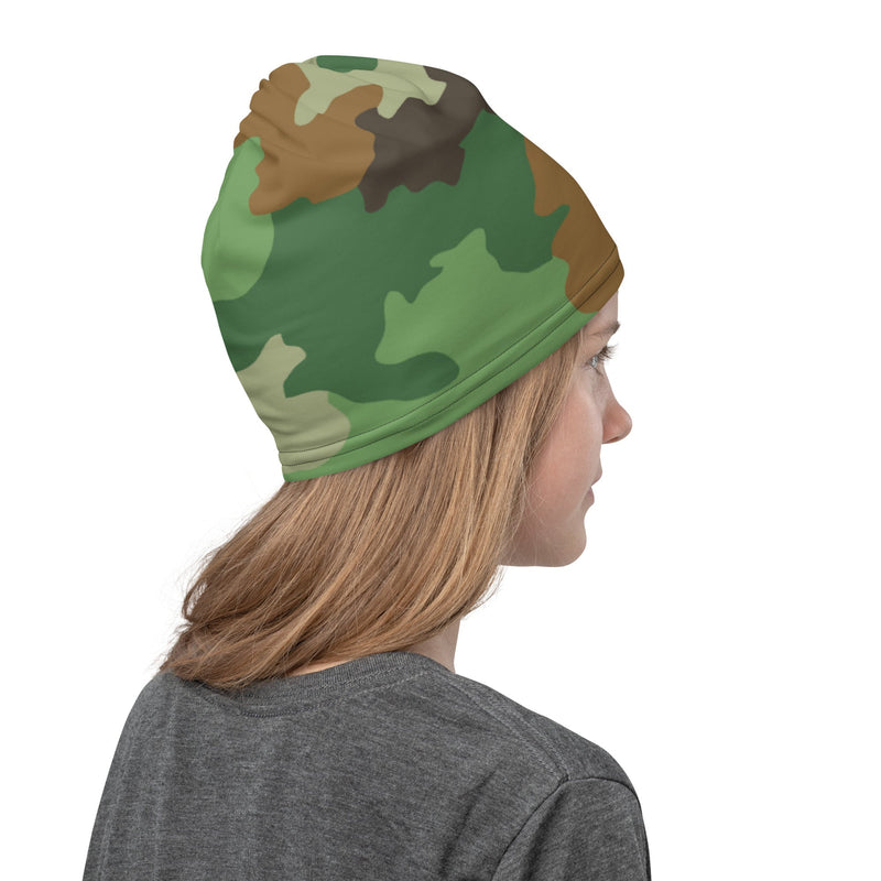 Oak Leaf Serbian Woodland CAMO Neck Gaiter - Head