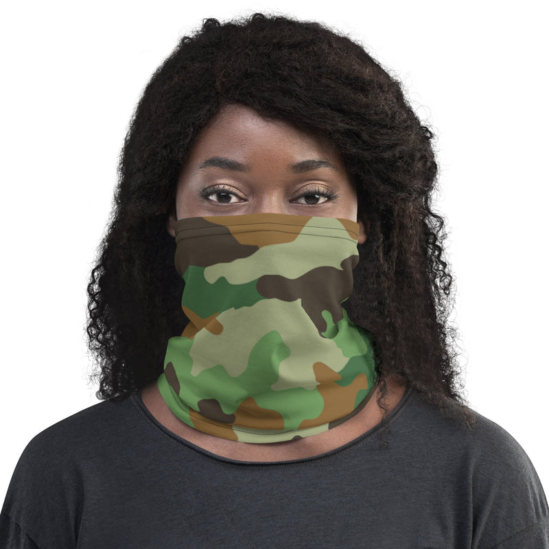 Oak Leaf Serbian Woodland CAMO Neck Gaiter - Head