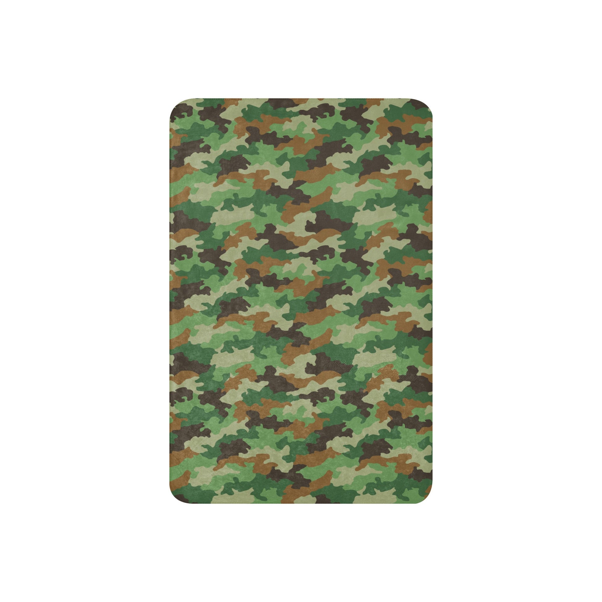 Serbian Oak Leaf Woodland CAMO Sherpa blanket - Blanket