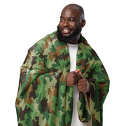 Oak Leaf Serbian Woodland CAMO Sherpa Blanket