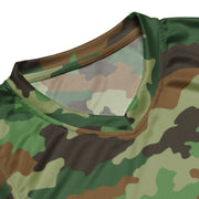 Oak Leaf Serbian Woodland CAMO Unisex Basketball Jersey