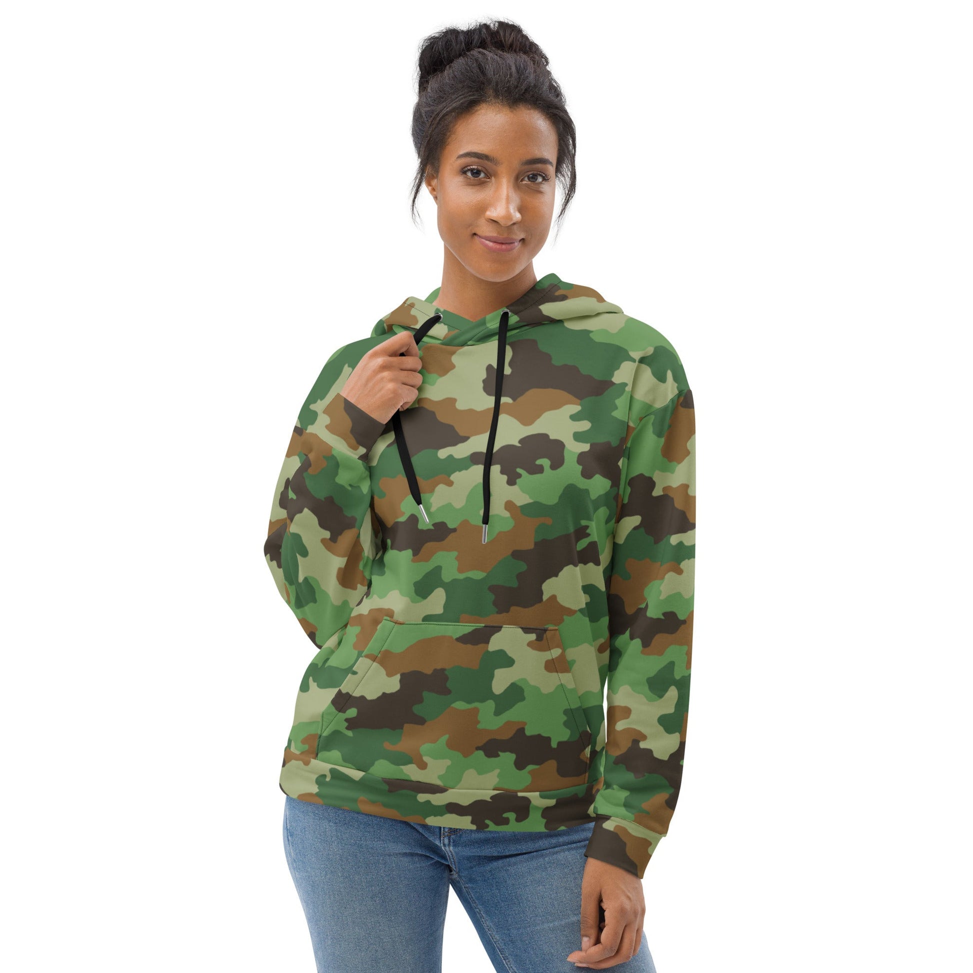Serbian Oak Leaf Woodland CAMO Unisex Hoodie - Hoodies