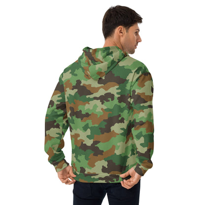 Serbian Oak Leaf Woodland CAMO Unisex Hoodie - Hoodies