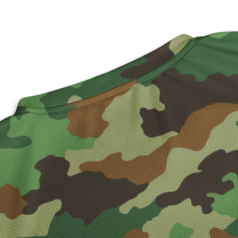 Oak Leaf Serbian Woodland CAMO Unisex Sports Jersey